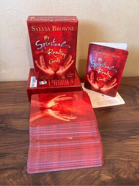 My Spiritual Reading Cards Sylvia Browne 74 Card Deck